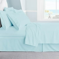 Swift Home Dvostruko brušeno ultra mekano mekano posteljina s posteljinom s bonus jastučićima uključena