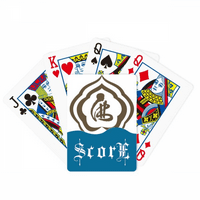 Kulturni karakter Slika uzorak uzorak pokera igračka karta INDE IGRE