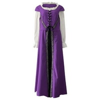 Fanxing Wonege Vintage Srednjovjekovne nošnje Renesansne haljine s dugim rukavima Steampunk Irska hemizna