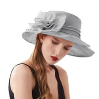 Žene ljetne haljine šešir široki list cvijet mladenka za tuširanje šešira šešira za plažu