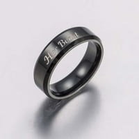 Prstenovi se postavljaju svojom ljepotom Beas T Prsten Par prsten Titanijum čelik Dan zaljubljenih, do 65% popusta na klirensu