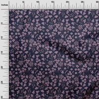 Onuone viskoznog dresa od lišća tkanina i cvjetni umjetnički otisak šivaći tkaninu BTY wide