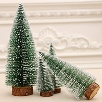 Mala ukrašena božićna stablo lažna tabla za kućnu zabavu Decko dekor mini umjetno božićno drvce Dječji