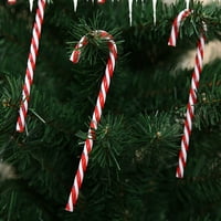 Candy Cane Viseći ukras ukras Xmas Tree Ornament, Božićni poklon za domaću zabavu