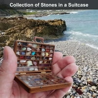 Kolekcija kamena kolekcija rock kolekcija bo za djecu kameni i mineralni komplet dragulja i kristala