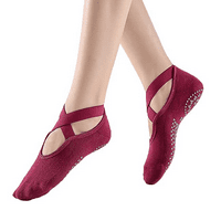 Profesionalne debele čarape za žene za žene Neklizajuće hvataljke i kaiševe, idealne za pilates, balet,