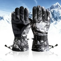 Zimske tople skijalice Snowboarding Vodootporne dodirne zaslonske rukavice sa džepom sa patentnim zatvaračem
