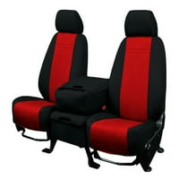 Caltend prednje kante Neoprenske poklopce sjedala za - Mazda CX- - MA172-02PP crveni umetak sa crnom oblogom