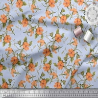 Soimoi pamučna kambrična tkanička tkanina odlazi i divlja cvjetna cvjetna tkanina za print sa širokim dvorištem