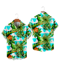 Stablo uzorak Havaii Beach Boys Košulje Tanke tkanine The Baby Thirts Sjetnje Dječja odjeća za muškarce,