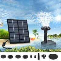 Do 65% popusta na AOUJEA solarna pumpa za vodu, solarna pumpa za vodu sa mlaznicama, DIY vode na otvorenom