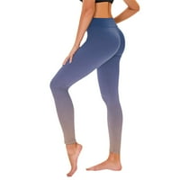 Tawop ženske rastezanje joge tajice fitness trčanje teretana Sportska dužina Aktivne hlače Yoga pune