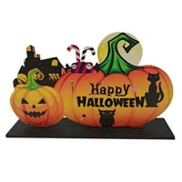 Halloween Atmosfera Halloween Drveni ukrasi Halloween bundeve bat party scene Desktop Dekoracija