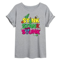 Grinch - Stink Stank Stunk - Juniors idealna Flowy mišićna majica