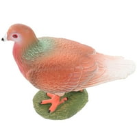 Simulirana goluba figurica plastična dove zanat umjetnička golutna golutna okusna vijek trajanja dove
