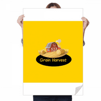 Sredina hrana Hrana Harvert Harvert naljepnica Dekoracija plakata PLAYBILL pozadina prozora naljepnica