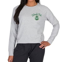 Ženski pojmovi Sport Sive Colorado State Rams Greenway majica s dugim rukavima