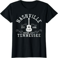 Ženska majica Nashville - Country Music City gitarska majica Poklon majica