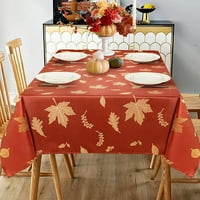 Jesen stolnjak, pravougaonik Dalklcloth Rectangle, jacquard hrst javor i jesen ostavlja tkaninu Kuhinjski