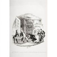 Gospodin Winkle se vraća pod izvanrednim okolnostima ilustracija iz Charlesa Dickens Novel Pickwick