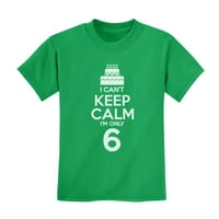 Unise TStars 6. rođendan majica - jedinstveni rođendanski poklon - Ne mogu se smiriti.