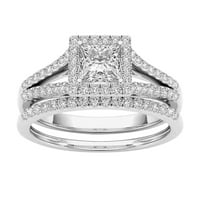 Prsten za žene Par pozlaćeni otvor Zircon Classic Nakit Ženski prsten