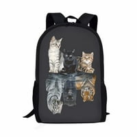 Renewold tinejdžerski ruksak za devojke Bock odražava se kao tigarski print backpack za laptop primarni