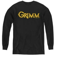 Grimm - Zlatni logo - majica s dugim rukavima za mlade - velika