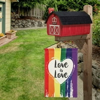 Progress Pride Garden Zastava - Rainbow LGBT zastave Gay Lesbian Transgender Zajednice za zatvoreni
