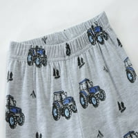 Mali ručni dječaci pidžama setovi traktora Dugih rukava Kids Pajama PJS veličina 6t