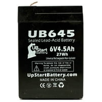- Kompatibilna hloridna baterija - Zamjena UB univerzalna zapečaćena olovna kiselina - uključuje f do