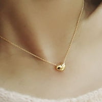 Žene Elegantno Ljubavno Srce Privjesak ogrlica Choker Lančani nakit Poklon za žensku pomoć