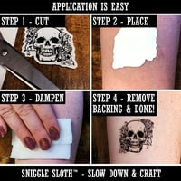 Pennsylvania Stanje sa tekstom vrtlozi vodootporni privremeni tetovaža postavljena lažna umjetnička