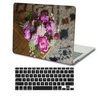 Kaishek Hard Shell samo za MacBook Pro 13 sa dodirom ID + crni poklopac tastature Model: A1706 i A1708