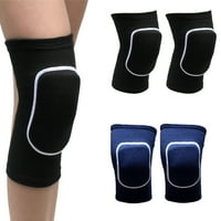 Par pad koljena, antiklizat podstavljena spužva koljena fleksibilna elastična podrška koljena za nogometnu