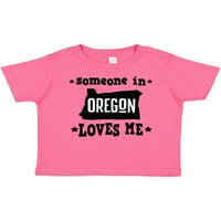 Inktastičan nekoga u Oregonu voli me poklon poklon baby boy ili majica za bebe