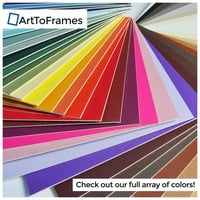 ArttoFrames 20x32 Evergreen Custom Mat za okvir za slike sa otvorom za 16x28 fotografije. Samo mat,
