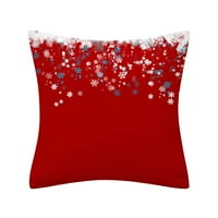 Tking Fashion Božićna futrola Glitter poliester kauč kauč za bacanje za kuški za kućni dekor - višebojna