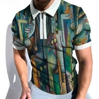 FOPP prodavatelj Muške ljetne sportske odjeće sa zipper reverl majica kratkih rukava casual golf prozračna