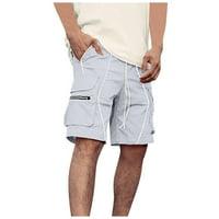 Teretne hlače za muškarce Modne muške boje casual ravne alate za vjetrobranske pantalone Chmora