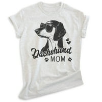Majica za jazavost mama, unise ženska majica, vlasnik jazave, najbolji pas mama poklon, heather jasen,