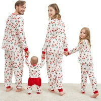 Božićne pidžame za obiteljski podudaranje za odmor PJ's Xmas Sleep babywew 18m