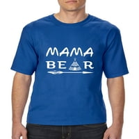 Normalno je dosadno - velika muška majica, do visoke veličine 3xlt - mama medvjed