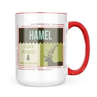 Neonblond National Us Forest Hamel Državni šumski šumski poklon za ljubitelje čaja za kafu