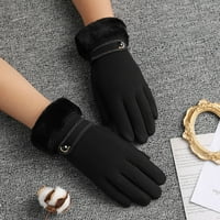Zimske rukavice za muškarce, zimske rukavice za ženu rukavice na dodirnim zaslonom Vjetrootporne tople rukavice za zimsku upotrebu