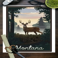 Montana, jelen i izlazak sunca, pismo scenarija