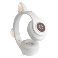 Tianlu B Cat uho slušalice Bilateralni stereo bežični slušalica Dječja djevojka podržava muziku glasovne