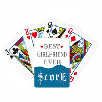 Najbolja djevojka ikad citira srčane ocjene poker igračke kartice INDE IGRE