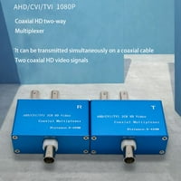 1080p AHD CVI TVI 2CH HD video koaksijalni multiplekser