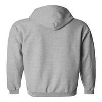 MMF - Muška dukserica pulover punog zip, do muškaraca veličine 5xl - litlle šape